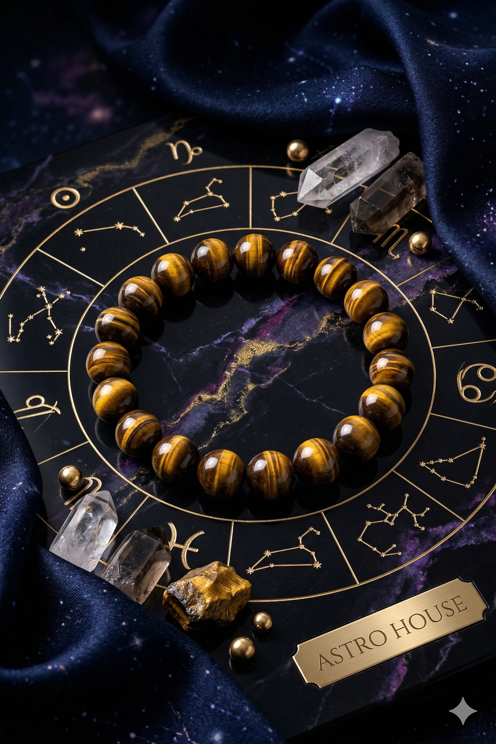Courageous Tiger Eye Bracelet Natural Stone