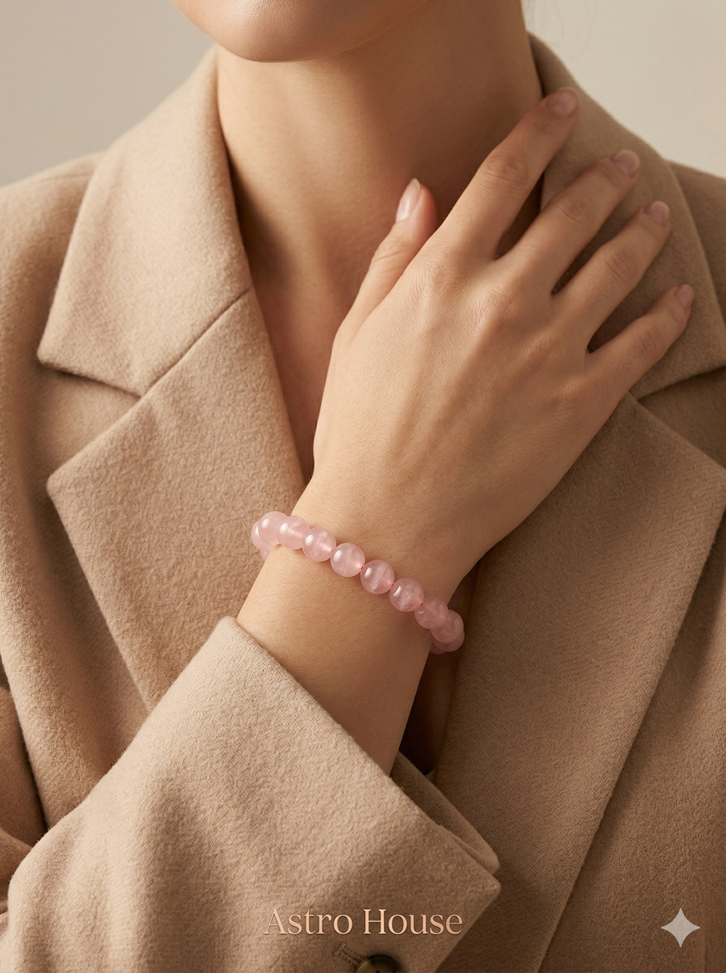 Rose Quartz Bracelet - Attract Love, Strengthen Relationships & Heart Chakra