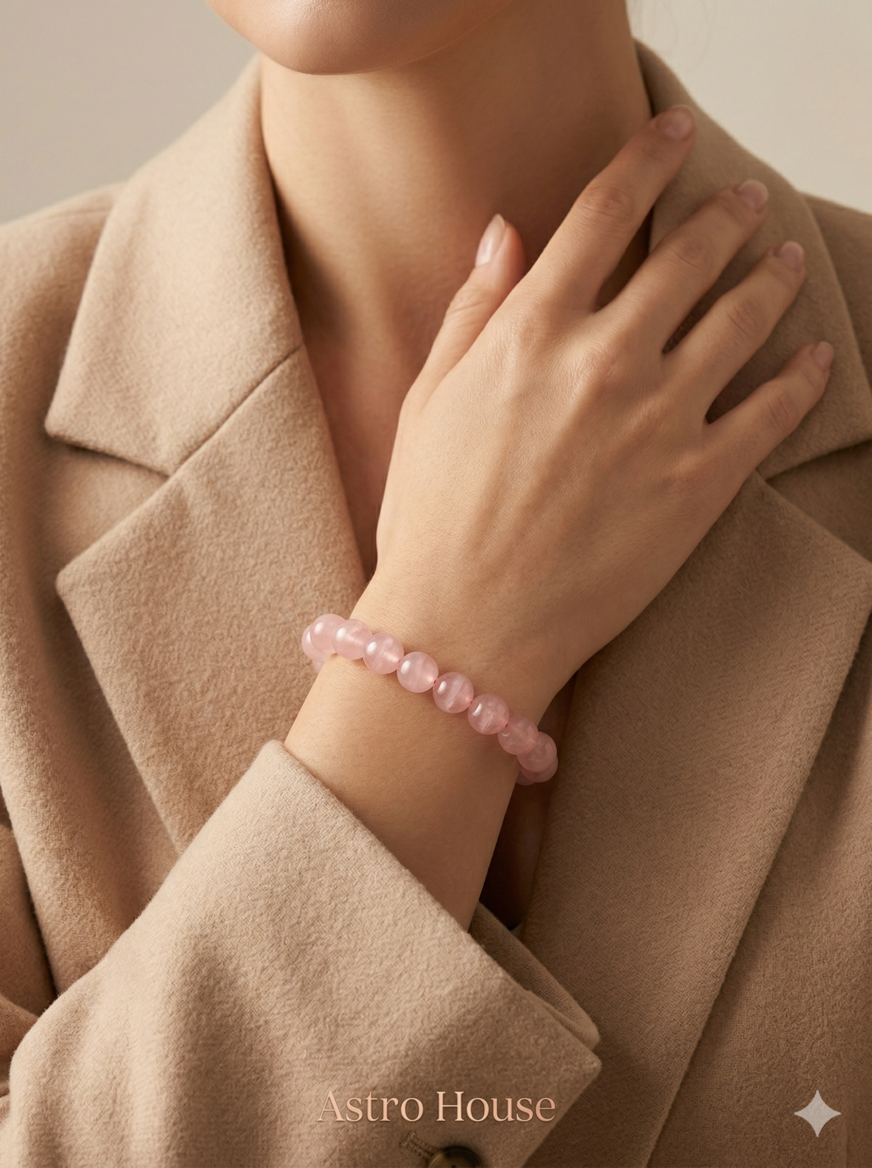 Rose Quartz Bracelet - Attract Love, Strengthen Relationships & Heart Chakra