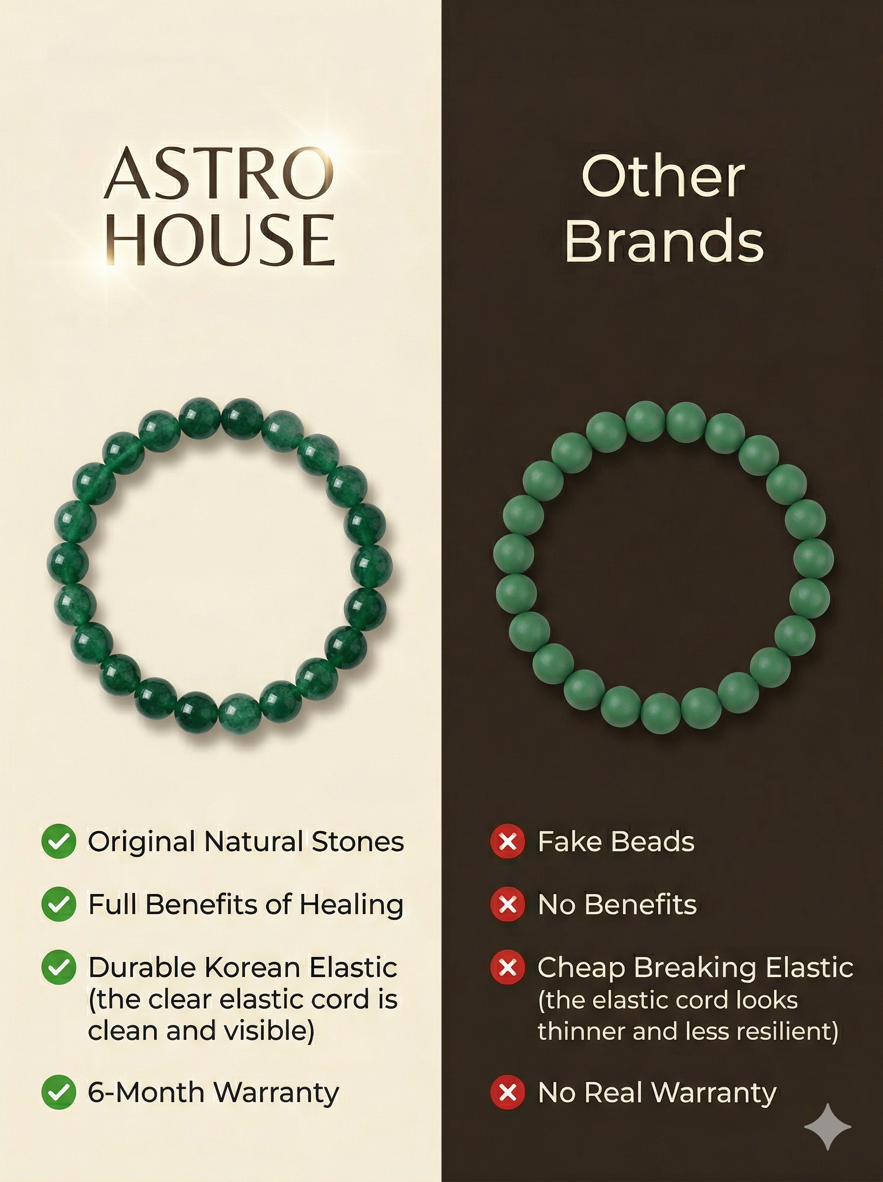 Green Aventurine Bracelet - Attracts Luck, Wealth & Opportunities