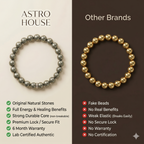 Money Magnet Pyrite Bracelet Natural Stone