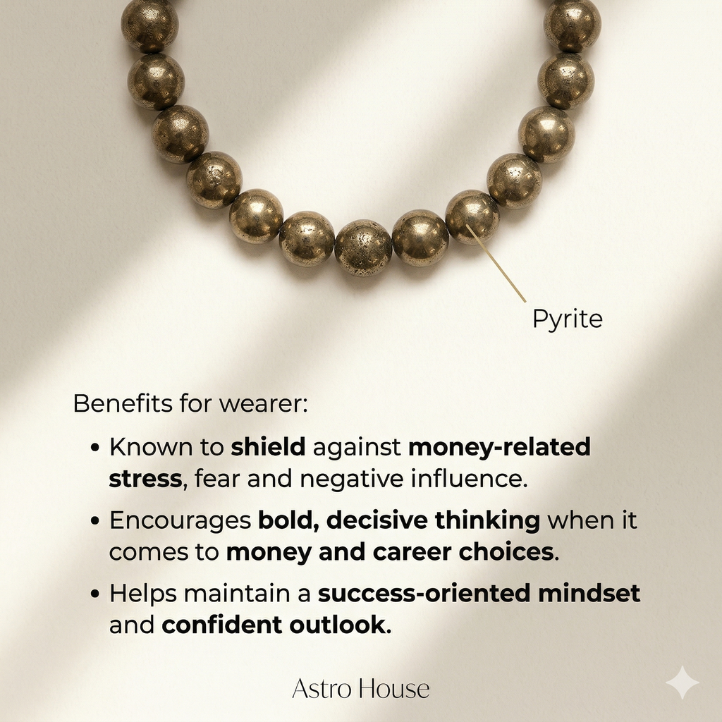 Money Magnet Pyrite Bracelet Natural Stone