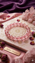 Rose Quartz Bracelet - Attract Love, Strengthen Relationships & Heart Chakra