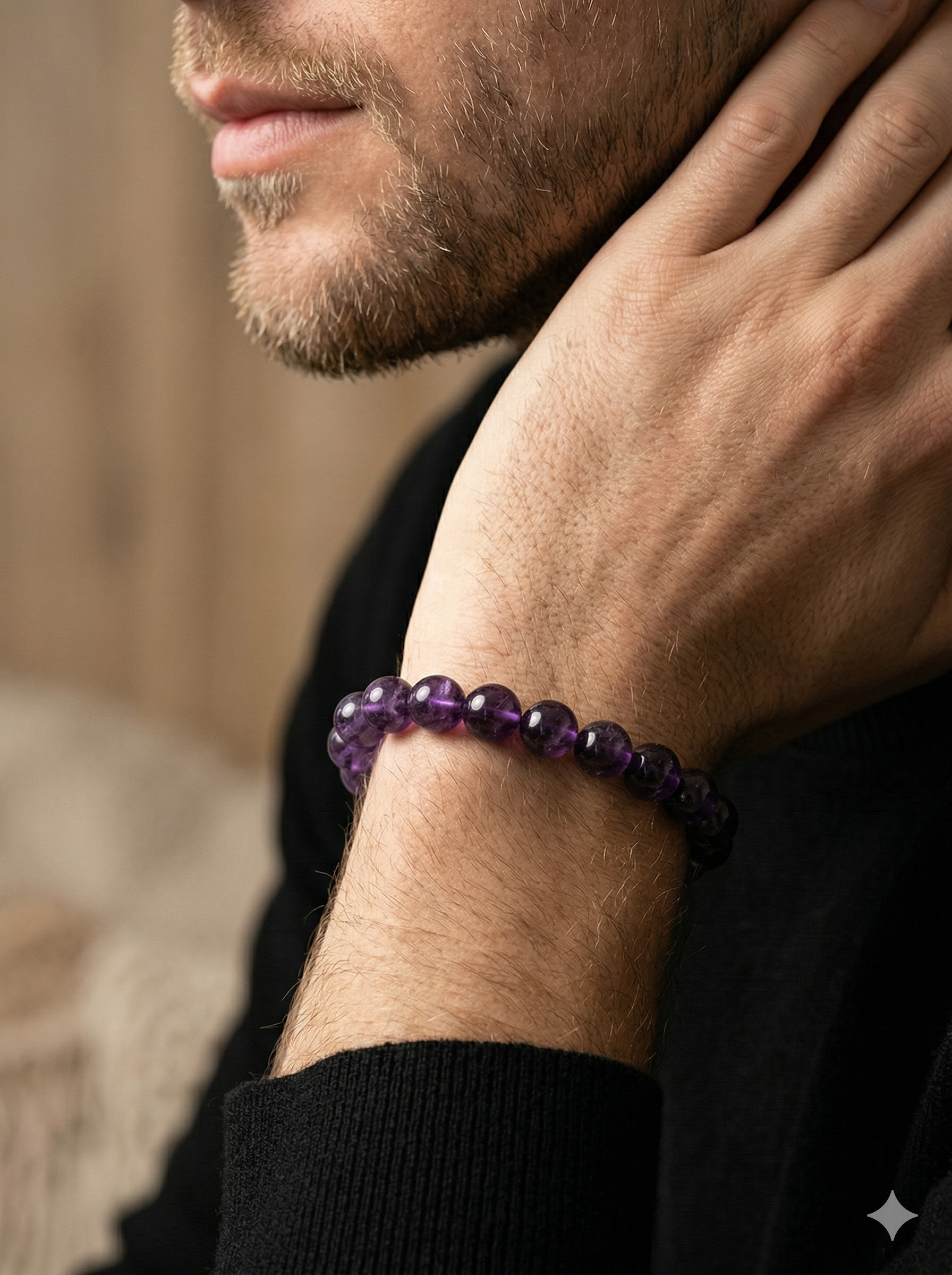 Amethyst Bracelet for Calming Mind & Peace