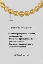 Citrine Bracelet for Growth, Confidence, & Expansion