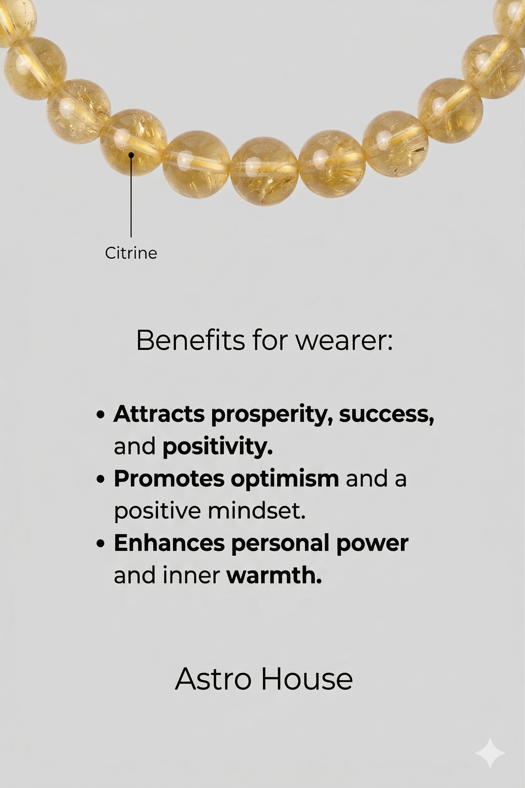 Citrine Bracelet for Growth, Confidence, & Expansion